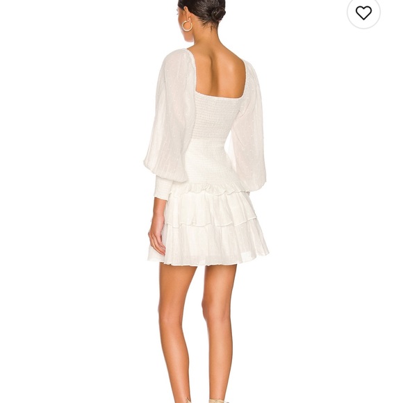 White Marietta Dress - Revolve - ASTR The Label - Picture 3 of 4